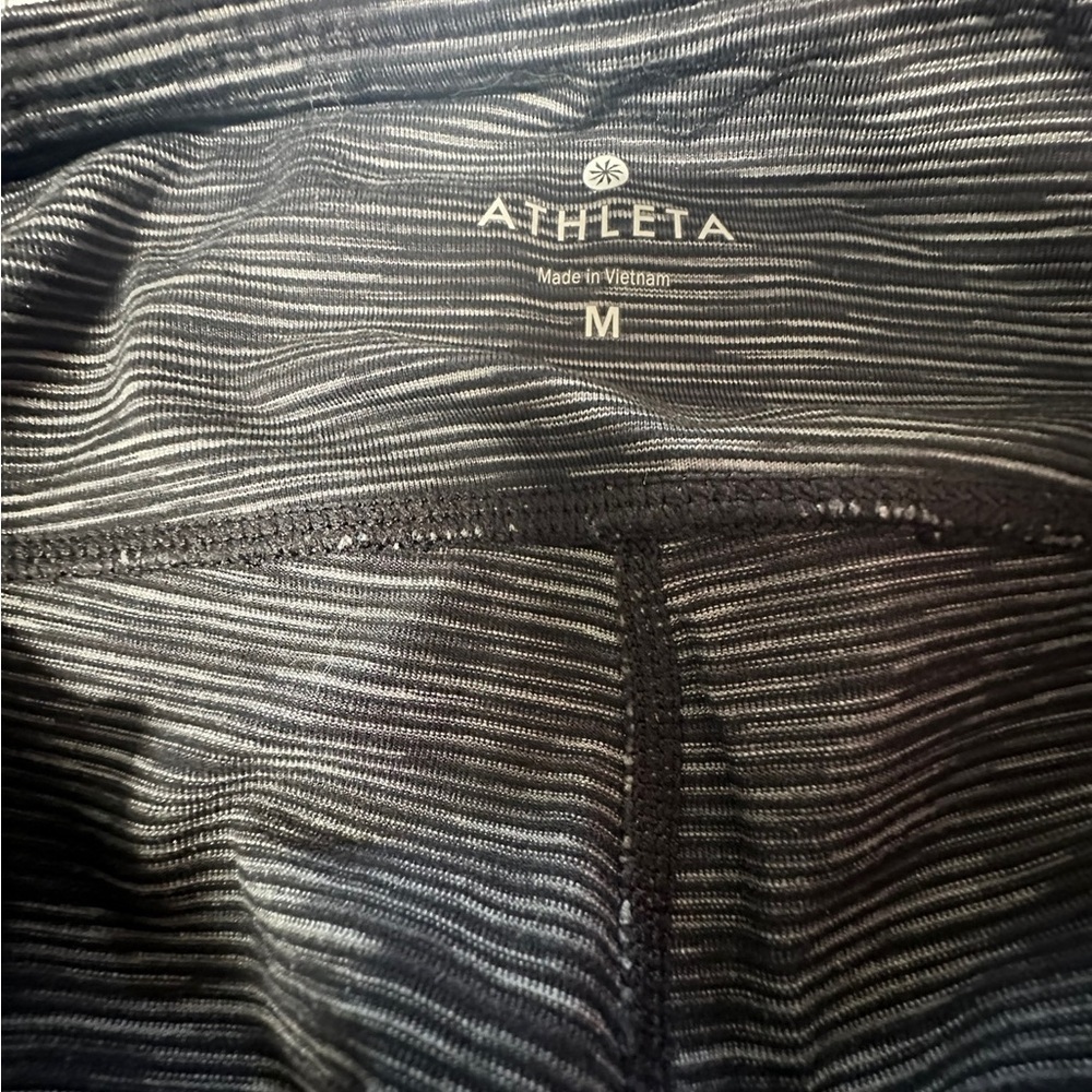Athleta Gray Womens Cropped Leggings - Picture 3 of 6